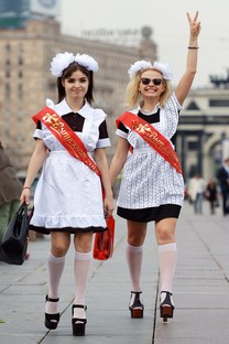 Apenas 17% dos russos são contra a exigência de uniformes escolares Foto: ITAR-TASS
