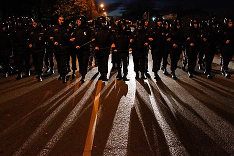 Outras manifestações em apoio dos moradores de Biruliovo também foram planejadas nas cidades de Stávropol, Rostov-no-Don e Tula Foto: Reuters