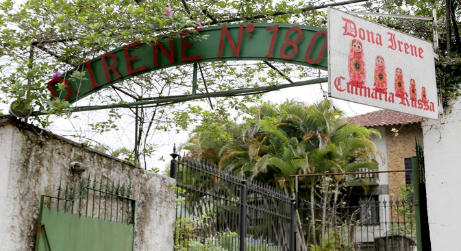 Fruto de história de amizade, restaurante fluminense foi criado por casal de russos Foto: Tasso Leal