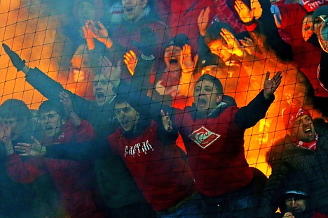Torcedores agressivos ficarão proibidos de frequentar estádio por até 7 anos Foto: ITAR-TASS
