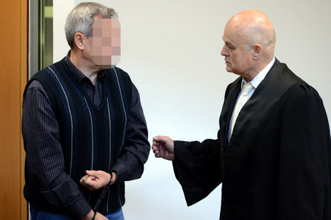 Andreas Anshlag, 54, e sua esposa foram presos no final de 2011 por suspeita de espionagem em favor da Federação Russa Foto: ITAR-TASS