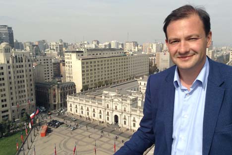Sergey Brilev: “Sou um daqueles russos que leem José Martí e Mario Benedetti no original” Foto: Divulgação