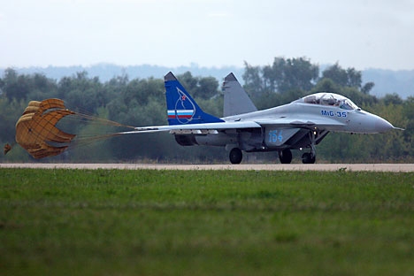 As perspectivas de exportação do MiG-35 são grandes Foto: Iliá Pitalev/RIA Nóvosti