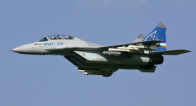 MiG-35 pode garantir retorna da influência russa no Oriente Médio Foto: wikipedia.org