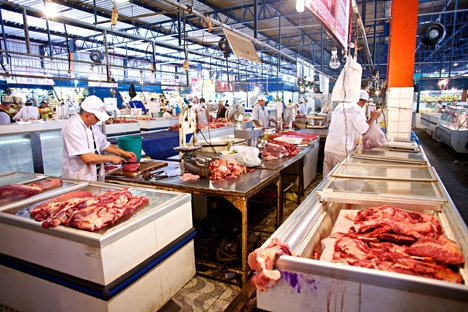 Mais de 40% de todas exportações de carne de porco brasileira são destinadas à Rússia Foto: Alamy/Legion Media