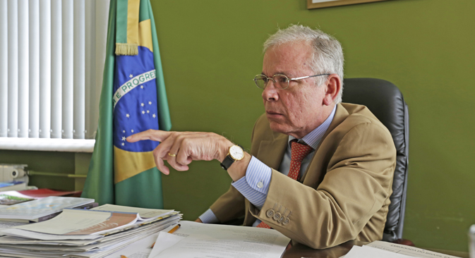 "O Brasil e a Rússia têm relações muito boas que se têm fortalecido ao longo dos anos" Foto: Pável Gazdiuk/Gazeta Russa
