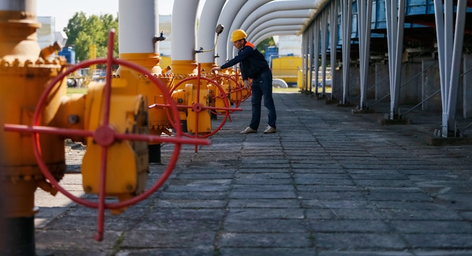 De acordo com a avaliação da Gazprom, durante o pico de consumo de gás no inverno ucraniano, o deficit poderá oscilar entre 140 e 220 milhões de metros cúbicos por dia Foto: Reuters