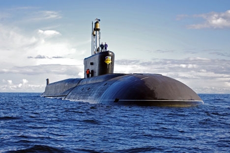 Marinha deverá receber oito submarinos nucleares com mísseis balísticos do Projeto 955 Foto: Press Photo