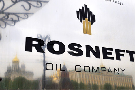 De acordo com especialistas, o preço da Rosneft caiu principalmente por causa das sanções econômicas Foto: AFP/East News
