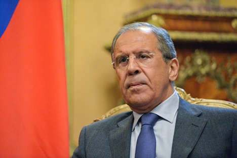Lavrov participará de marcha antiterrorismo ao lado de líderes europeus Foto: Vladímir Péssnia/RIA Nóvosti