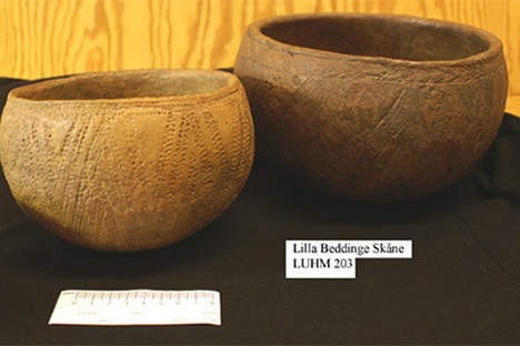 Cultura da cerâmica cordada se originou sob a influência da cultura Iamnaia ou seus representantes foram fortemente influenciados pela cultura precedente Foto: Aslar73 / Wikipedia