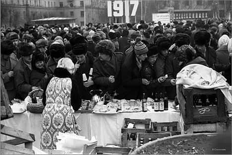 Quase 6 milhões de pessoas na URSS participaram das reuniões e se manifestaram a favor da introdução da chamada “Lei Seca” Foto: FotoSoyuz/Vostock-Photo