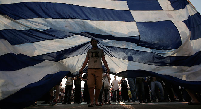 Para Chokhin, há grandes chances de que a Grécia “aprenda a reaplicar rótulos” Foto: EPA