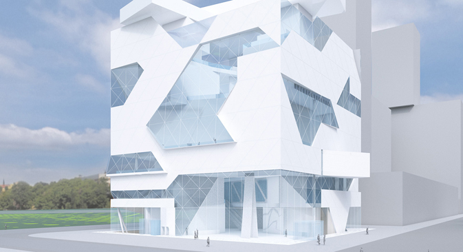 La nuova filiale del museo che verrà inaugurata a Mosca nel 2022