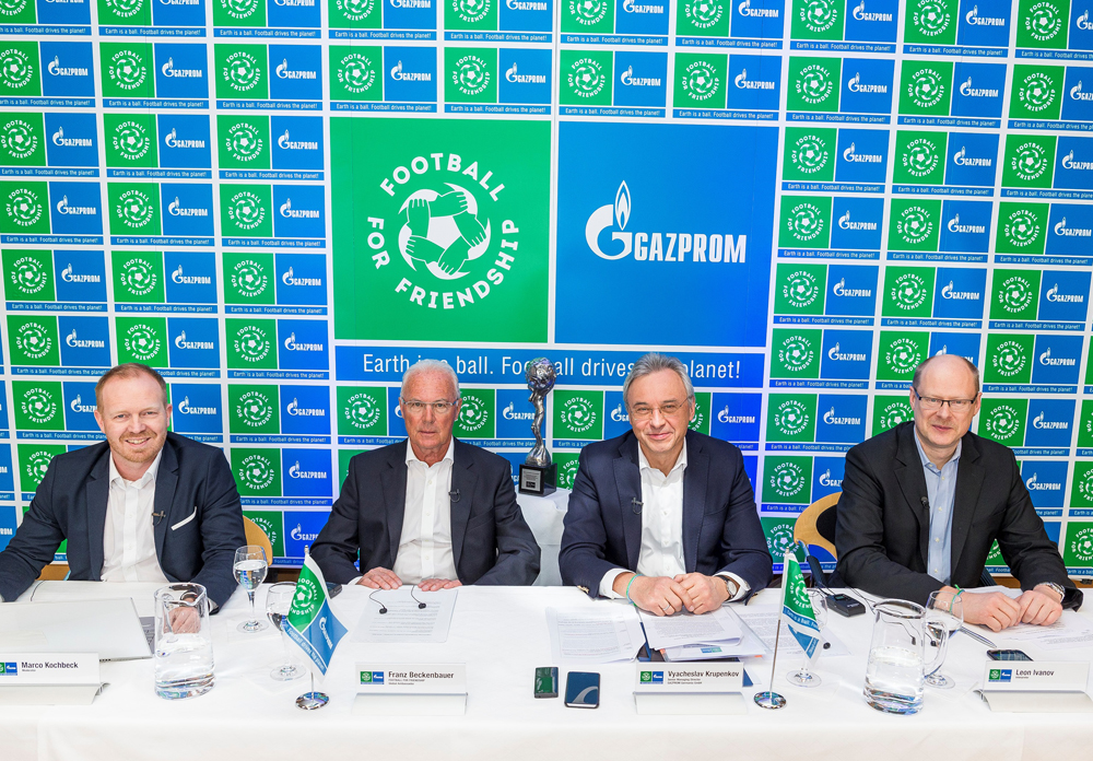 Lançamento de nova temporada foi anunciado por dirigentes da Gazprom
