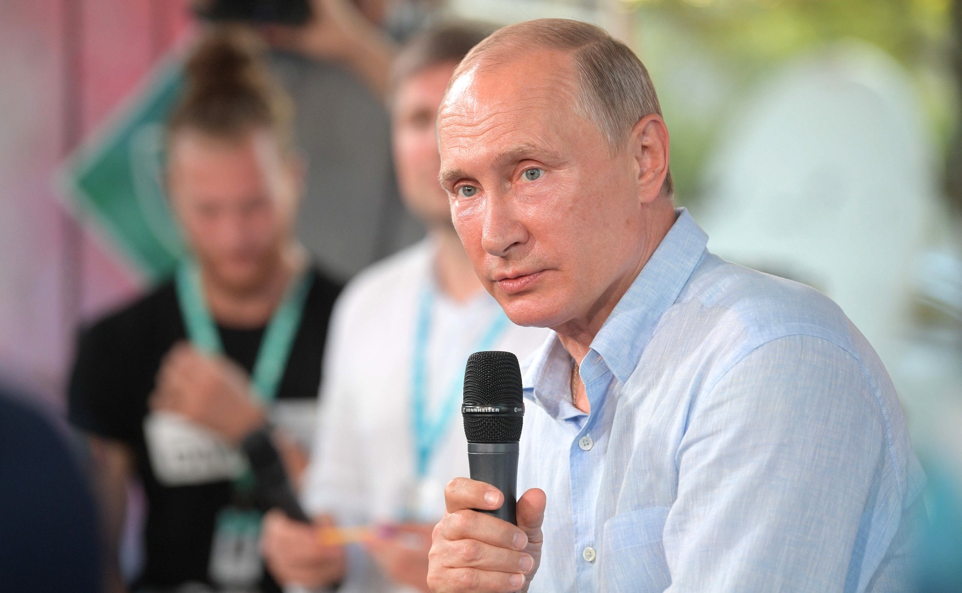 Putin na Međunarodnom forumu mladih "Tavrida" / 