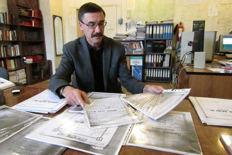 Archivarbeit gegen das Vergessen: Professor Viktor Kirillow. Foto: Pressebild