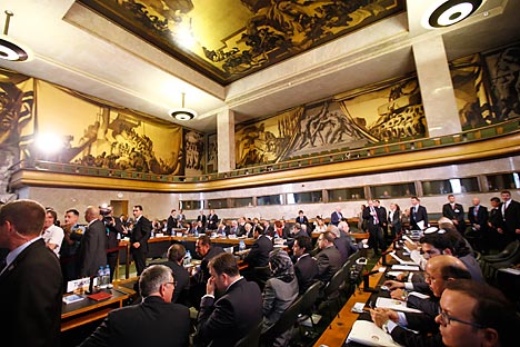 Die internationale Syrien-Konferenz in Genf. Foto: Reuters_Vostock-Photo