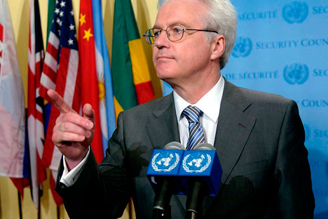 Der russische UN-Botschafter Witali Tschurkin. Foto: Reuters/Vostock-Photo