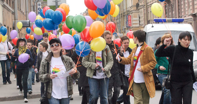 Homosexualität ist in Russland immer noch ein Tabuthema. Foto: TASS