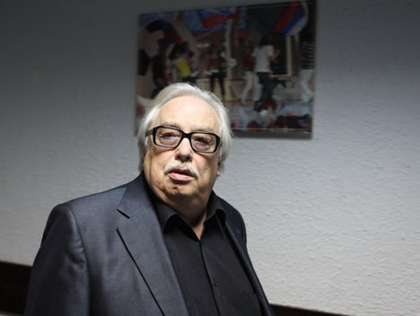 Lysenko: beim öffentlichen Fernsehen geht es nicht um die Finanzierung, sondern um die Ziele. Foto: ITAR-TASS.