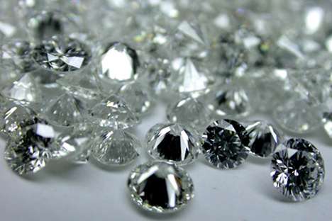 Die technischen Diamanten können können  eine Revolution in der Werkzeug-, Steinschneide- und Bohrindustrie bedeuten. Photo: EPA