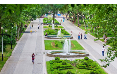 Die Bewohner der südrussischen Stadt Krasnodar können in den kommenden Tagen die deutsche Kultur näher kennenlernen. Foto: lori.
