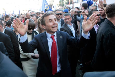 Bidzina Iwanischwili ist der neue Ministerpräsident Georgiens. Foto: AP.
