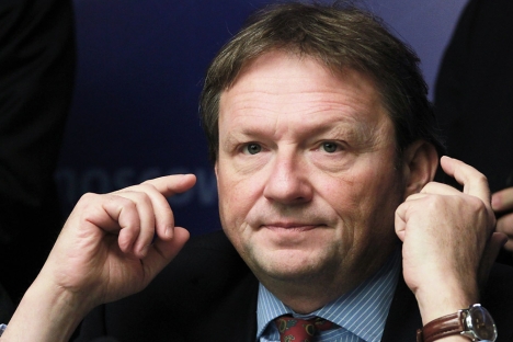 Russischer Ombudsman Boris Titow: Das Ziel ist ein System öffentlicher Institutionen aufzubauen, das die Unternehmen von Willkür verteidigen könnte. Foto: RIA Novosti. 