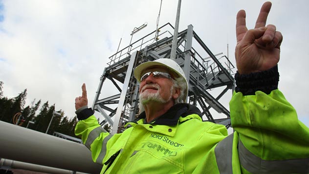 Der zweite Strang der Ostseepipeline Nord Stream ist jetzt im Betrieb. Foto: ITAR-TASS. 