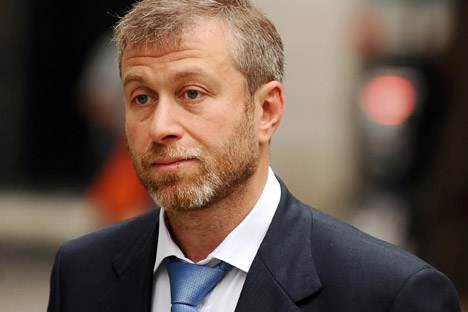 Roman Abramowitsch, Oligarch mit guten Beziehungen zum Kreml, soll den Konflikt um Norilsk Nickel schlichten. Foto: ITAR-TASS