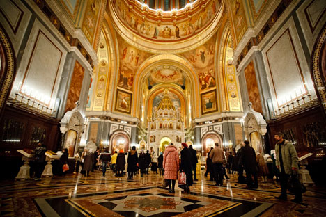 Eine Studie der Stiftung Öffentliche Meinung ergab, dass die Zahl der Orthodoxen in Russland um 50 Prozent geschrumpft ist. Foto: Ruslan Suchuschin