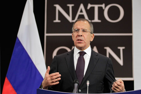 Russlands Außenminister Sergej Lawrow. Foto: AP