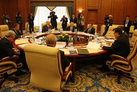 Staatsoberhäupter der Staaten der Eurasischen Wirtschaftsgemeinschaft. Foto: kremlin.ru