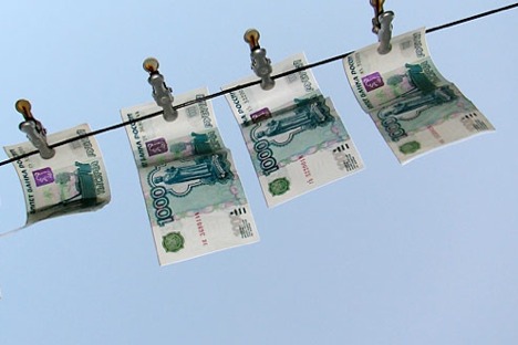 Neues Geld, frisch geweschen - Korruption bleibt eines der Haiptprobleme Russalnds.  Foto: PhotoXPress