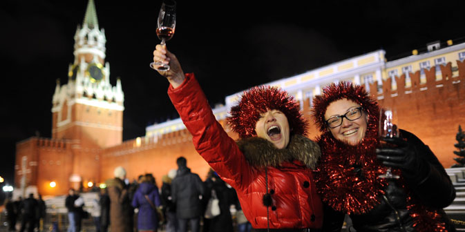 Das Erliegen des öffentlichen Lebens in Russland während der Neujahrsfeiertage kann mit der Zeit nach dem Mondfest in China oder der Ferienzeit im Sommer in Europa verglichen werden. Foto: RIA Novosti