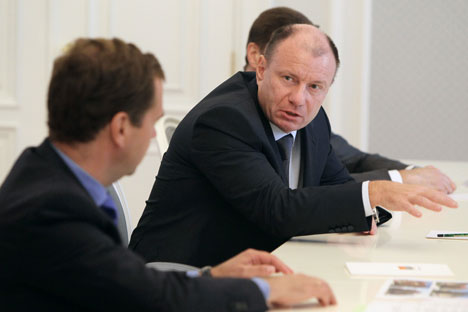 Einer der reichsten Russen Wladimir Potanin hat die Spendeninitiative „The Giving Pledge“ von Microsoft-Gründer Bill Gates unterstützt. Foto: Kommersant