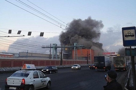 Beim Meteoriteneinschlag in Tscheljabinsk wurden mehr als 1000 Menschen verletzt. Foto: RIA Novosti