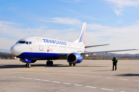 Durch ein Abkommen von Transaero mit der Lufthansa gibt es auch für Fluggäste aus Deutschland spezielle Tarife und günstige Flugverbindungen nach Russland. Foto: Lori/Legion Media