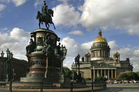Die Isaakskathedrale ist die größte Kirche St. Petersburgs. Foto: Pressebild