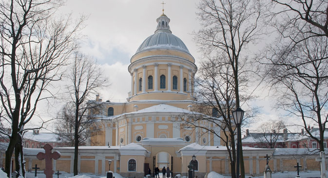Alexander-Newski-Kloster in Sankt Petersburg. Foto: Lori/Legion Media