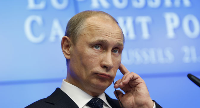 Präsident Putin gibt die Hoffnung nicht auf, sich mit der Europäischen Union auf eine Visafreiheit oder zumindest auf eine Abmilderung der für die Einreise in die EU geltenden Regeln zu einigen. Foto: Reuters