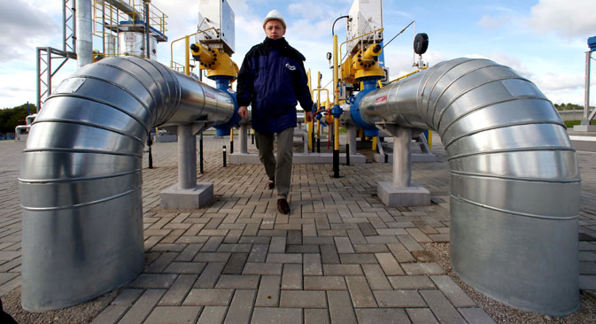Gegenwärtig ist Gazprom Monopolist im Bereich des Gasexports über Pipelines und kontrolliert damit das Erdgastransportnetz des ganzen Landes.  Foto:  RIA-Novosti
