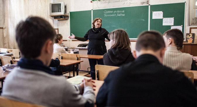 Russische Schule in Sewastopol. Foto: Sergej Sawostjanow / Rossijskaja Gazeta