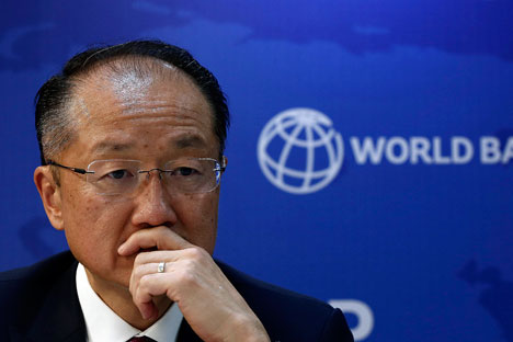 Der Westen will Russland nicht mehr finanziell unterstützen. Auf dem Bild: Weltbank-Präsident Jim Yong Kim. Foto: Reuters