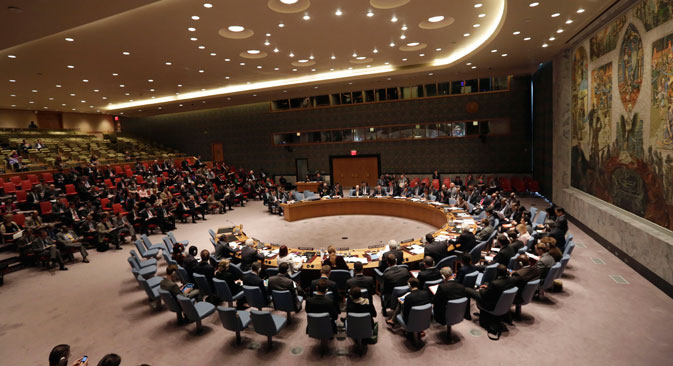 Russland setzt bei der UN-Vollversammlung auf politischen Dialog. Foto: AP