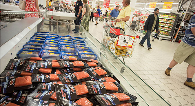 Für viele Lebensmittel wurden neue Lieferanten gefunden. Foto: DPA/Vostock Photo