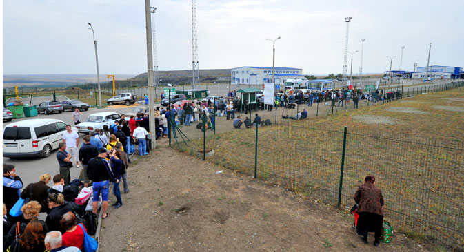 Wer aus der Ukraine kommt, erhält schneller einen russischen Pass. Foto: Sergej Piwowarow/RIA Novosti