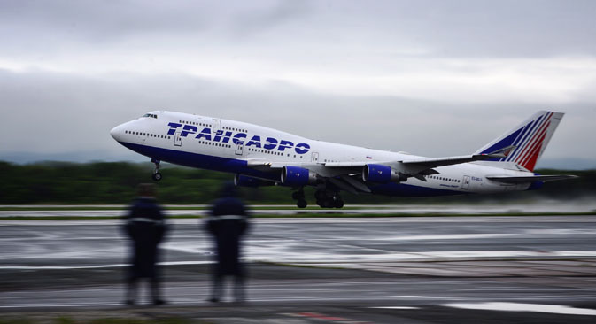 Der schwache Rubel führt zu höheren Kosten bei den Fluggesellschaften. Foto: TASS