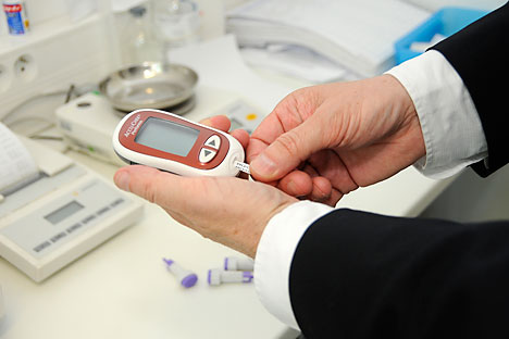 Diabetes wird in Russland zum Volksleiden Nr. 1. Foto: Photoshot/Vostock Photo